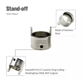 Пружинная прокладка Направляющая плазменного резака WSP-08067 CV1117