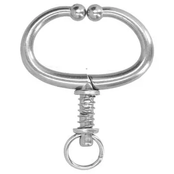 Пружинные клещи для носа крупного рогатого скота из нержавеющей стали, зажим для носа коровы, тяговый инструмент, аксессуары для сельскохозяйственных инструментов