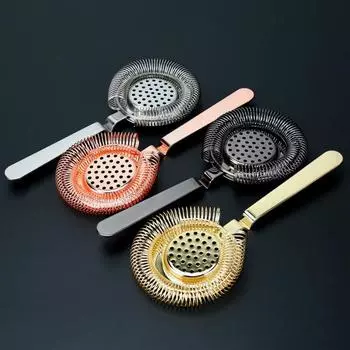 Пружинный бар, ситечко для коктейлей, роскошный ситечко для бара, ситечко для бара, инструмент для вина, ситечко для льда, перколятор для бара серебряный