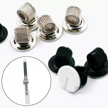 Пружинный металлический держатель для ручек с зажимом самоклеящийся мини-холодильник белая доска доска объявлений блокнот планшет стилус гелевый маркер ручка органайзер зажим канцелярские принадлежности серебряный