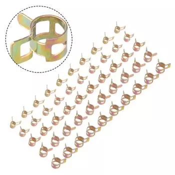 Пружинный зажим 5/6/7/8/9 мм Зажимы для топливопровода и воздушной трубки Качество пружинной стали 65Mn