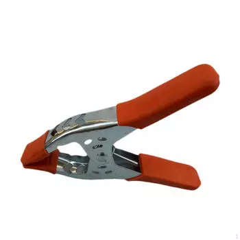 Пружинный зажим, фиксирующий зажим, 6 дюймов, А-образный, для деревообработки, прочный, металлический зажим, для фотографии оранжевый