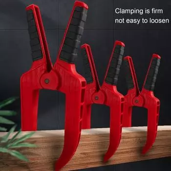 Пружинный зажим, сверхпрочный, длительный срок службы, легкий, сильный, 2/3 дюйма, сверхпрочный, длинная рабочая ручка, пружинный зажим для проектов DIY 3Inch