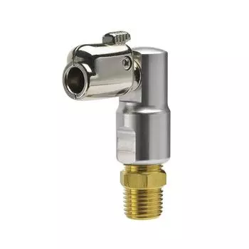 ПРЯМОЙ Пневмопатрон для шин, Одно касание, L-образный, 1/4 , 15-1200