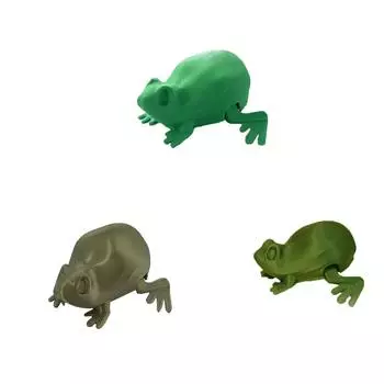 Прыгающая игрушка в подарок 3D-печатные украшения Маленькие украшения One Size армия зеленый