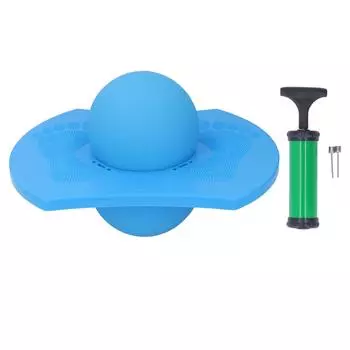 Прыгающий мячик для балансировки, доска для трюков с ручкой, нескользящая, безопасная, веселая, высокая, отскакивающая доска