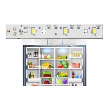 PS11767930 Светодиодная панель AP6035586 4468532 EAP11767930 подходит для WR55X26671 GE Холодильник Светодиодная подсветка Прямая замена