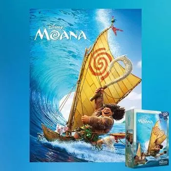 (PS) Disney Moana Adventure Starts Large Piece Jigsaw Puzzle Character 300 Pieces, корейские популярные пазлы