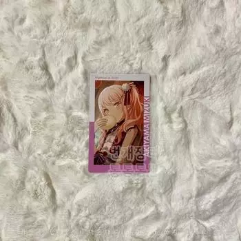 Pseka Epic Card Vol.12 A Akiyama Mizuki Exhibitions Nigo Epica Photo Card