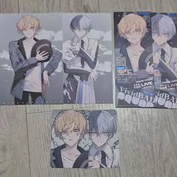 Pseka Prosecca Akito Touya Почтовая открытка Билет Фотокарточка