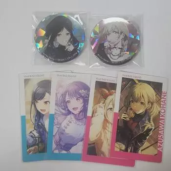 Pseka Prosecca Azusawa Kohane Shiraishi An Jewelry Box Can Badge Epic Card