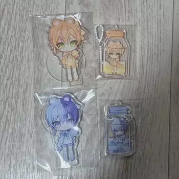 Pseka Prosecca: Shinonome Akito Aoyagi Touya Teddy Bear Acrylic