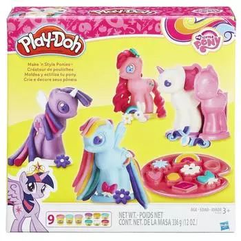 Пшеничная глина My Little Pony Cutie Mark Creators 4 упаковки Play-doh [предмет]