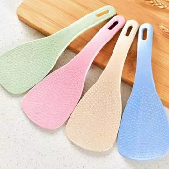 Пшеничная солома для защиты окружающей среды и не липкая ложка риса синий