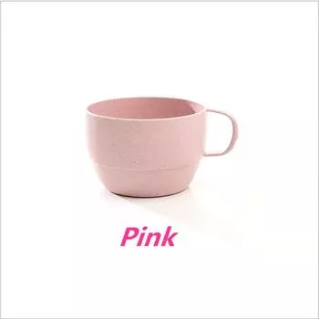 Пшеничная соломенная молочная кружка в европейском стиле для кофе и чая, простая чашка для завтрака, экологически чистая посуда для напитков 201-300ml