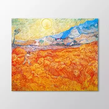 Пшеничное поле, 1889 год.