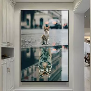 Психологически мощный вдохновляющий постер, холст, картина, принт, Куадрос, настенное художественное украшение, фреска, современный домашний декор, без рамки 21cm30cm NoFrame