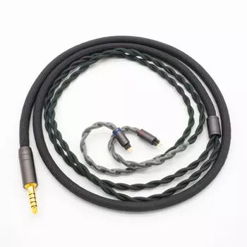 Psyche ручной работы, медно-серебряный сплав, посеребренная медь, OFC, графеновый провод, кабель для обновления наушников, несбалансированное сбалансированное соединение, замена