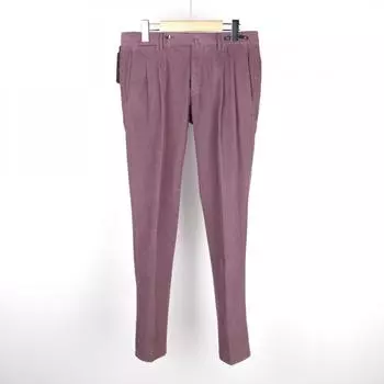 PT01 Брюки Вельветовые брюки с двойной складкой Фиолетовые PU170786