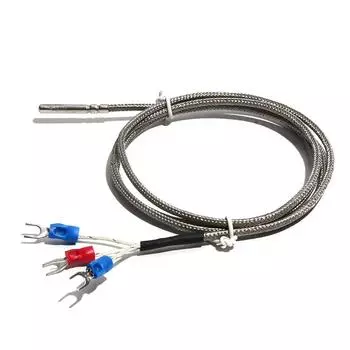 PT1000 Прецизионный термостойкий рулонный противоударный огнестойкий экранированный провод для датчика духовки 0.5M Cable length