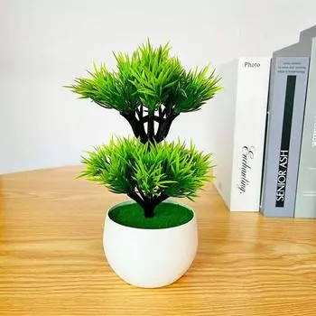 Pteris Layer Double Multifda Poir Simulation Of Potted Green Plant Decoration