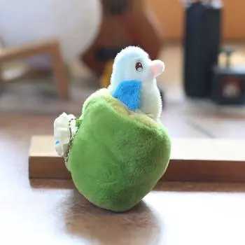 Птица Милый Плюшевый Кулон Наполненный PP Хлопком Мультяшное Гнездо Игрушка Для Детей Девочек