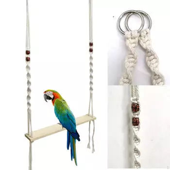 Птица, окунь для попугая, деревянная жевательная игрушка для окуня, в помещении, на открытом воздухе, птица, тренировочная подставка, попугай