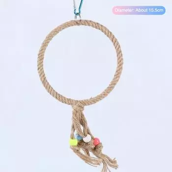 Птица Попугай качели Игрушка Коготь Клетка Игрушка Попугай Коготь Хлопковая Веревка Подставка Столб Птица Игровая Площадка Подвесная Клетка Качели Аксессуары