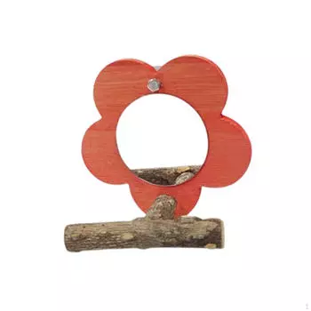 Птица Зеркало Попугай Лазающая Игрушка Лазающая Стоячая Игра Интерактивные Игрушки для коричневый