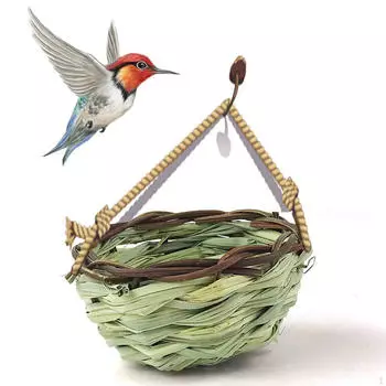 Птичье гнездо Ласточка Скворечник Открытый Крытый сад Карманная клетка для хижины для синих птиц