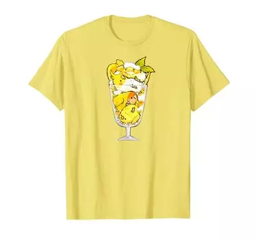 Птичье парфе Корелла Love Bird Baggy (желтый) Футболка жёлтый