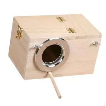 Птичий домик-гнездо для маленьких птиц, легко чистится, украшения, попугаи, спаривающиеся попугаи