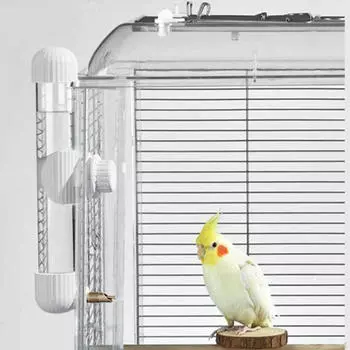 птичий : Портативное решение для поения пернатых птиц Pink 220ml