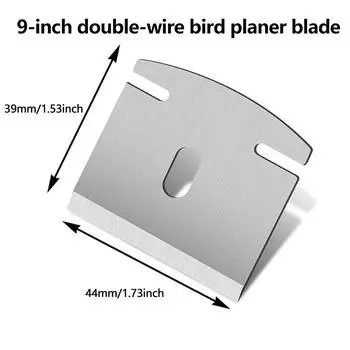 Птичий рубанок 10 дюймов Деревообрабатывающий изогнутый рубанок Пазовый рубанок Деревообрабатывающие инструменты Мини-рубанок D