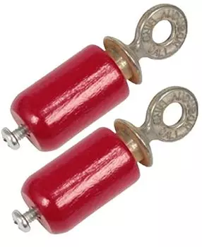 Птичий зов игрушка для птиц Audubon красный набор из 2 шт. AUDUBON альпинизм дикая птица горная ходьба маленькая игрушка для птиц щебечущие товары походы на открытом воздухе прогулки мобильный