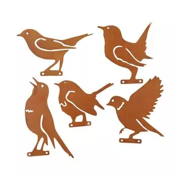 Птицы Craft Статуя Craft Статуя Уличные Украшения Для Забора