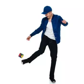 PU-Akrobatik-Wurfball, langlebig, pdagogisches Ballspielzeug, weich, Mini fr O