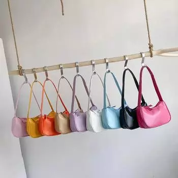 PU конфетного цвета мини-сумка женская сумка на плечо для девочек маленькая ручная сумка ключ телефон кошелек монета сумки для карт держатель для карт для женщин ярко-розовый