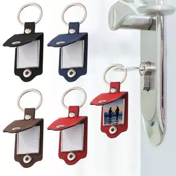 PU кожаный альбом брелок персонализированные DIY фотоальбомы автомобильный держатель ключей подвеска для мужчин женщин семейный вечер подарок брелок