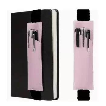 PU кожаный эластичный держатель для ручек красочный держатель для карандашей чехол для ноутбука на открытом воздухе