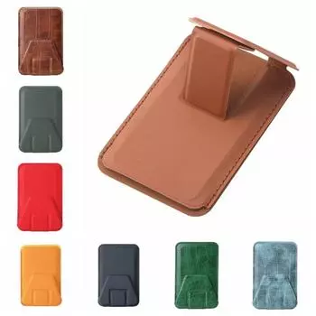 PU кожаный чехол-кошелек держатель для пальцев сотовый телефон сумка для карт мобильного телефона для сотовых телефонов планшетов brown-A