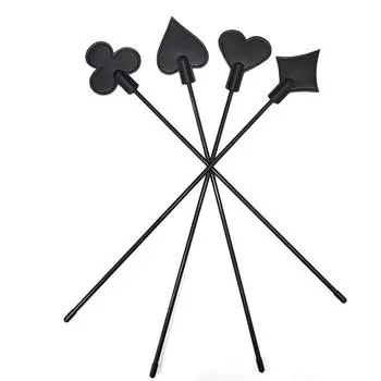 PU кожаный кнут-лопатка для тренировки лошадей, усиление боли, конный хлыст, хлыст для верховой езды, ролевая игра Peach Heart Style