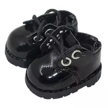 PU Leather PU Leather Boots Lightweight DIY Casual Wear Shoes 10cm Cotton Doll Shoes Kids Gifts