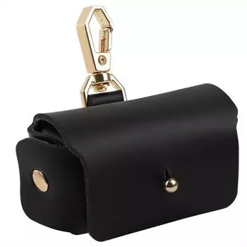 PU Leather Ring Jewelry Bag Mini Ring Holder Storage Box Fashion Dog Ring Bearer for Dog Collar