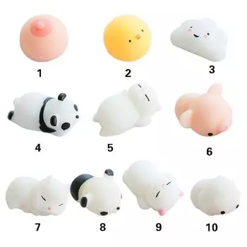 ПУ мультяшная кружка, вентиляция, мяч, игрушки, игры, гаджет, Stresstoy, гаджет, декомпрессия, сжатие, хобби 1