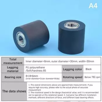 Пу полиуретановое колесо 30 мм прессовая бумажная маска машина прессовая линия плоское колесо as the picture