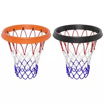 PU портативная баскетбольная сетка каркас для домашнего баскетбольного кольца для тренировок баскетбольная рамка сетка баскетбольное кольцо для помещений и улицы аксессуары чёрный