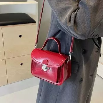 ПУ ретро молния женские сумки через плечо новый тренд универсальные женские сумки через плечо