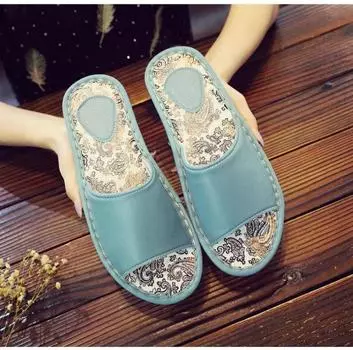 PU Slippers Men Women s Summer Flats Beach Shoes Light Luxury Designer Shoes Comfortable Couple Slippers 35-36(25cm) чёрный