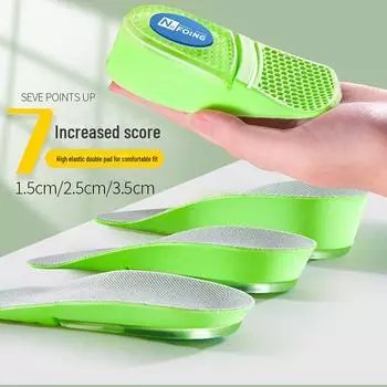 ПУ стелька с поддержкой свода стопы, увеличивающая рост, с амортизирующей мягкой подкладкой для мужчин и женщин Women